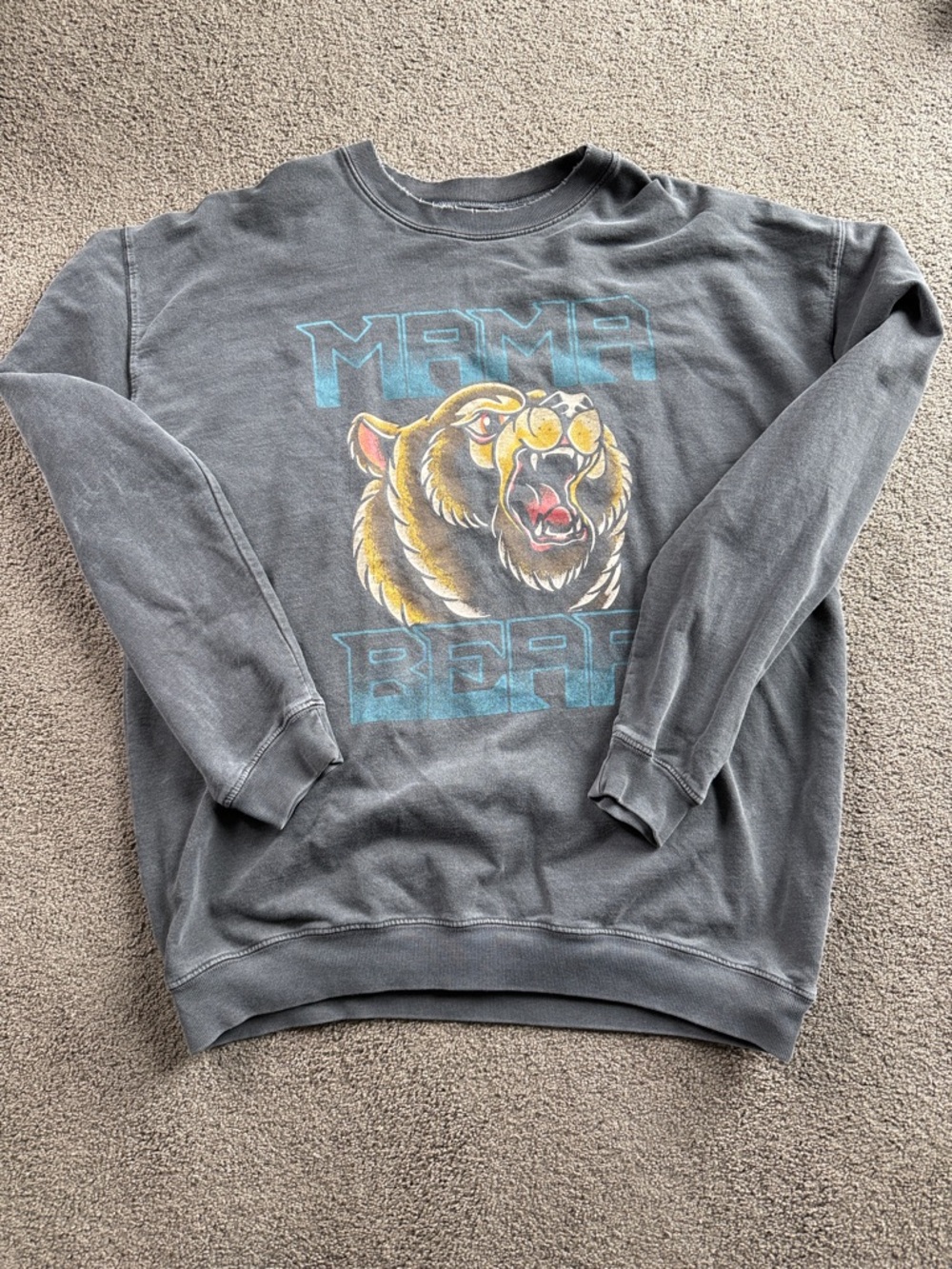 Jean and June Mama Bear crewneck